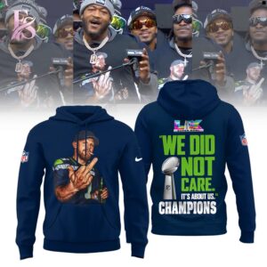 Clear product photo of Seattle Seahawks Sam Darnold Middle Finger Hoodie 3 with modern design and everyday appeal.