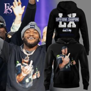 Stylish streetwear outfit featuring modern casual layering in Seattle Seahawks Sam Darnold Middle Finger Shirt 2 perfect for everyday fashion looks