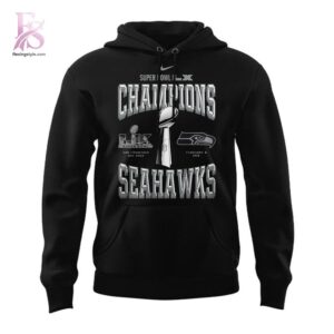 Detailed product photo of Seattle Seahawks Super Bowl LX Champions Hoodie 2 1 with eye-catching graphics.