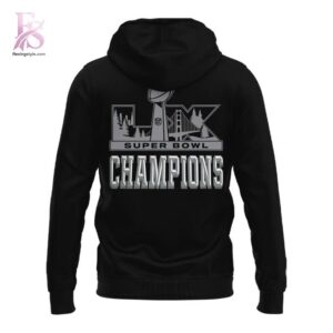 Detailed product photo of Seattle Seahawks Super Bowl LX Champions Hoodie 3 1 with eye-catching graphics.