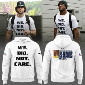 Premium quality fashion item crafted for everyday wear as seen in Seattle Seahawks We Did Not Care Shirt 2
