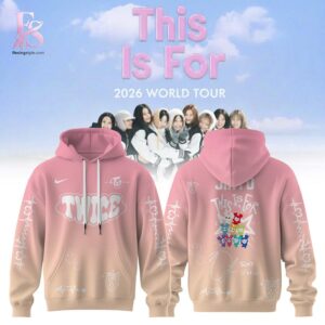 High-quality fashion item made for comfort and durability – TWICE 2026 WORLD TOUR THIS IS FOR Hoodie 1