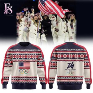 Stylish streetwear outfit featuring modern casual layering in Team USA 2026 Olympic Milano Cortina Hoodie 2 perfect for everyday fashion looks