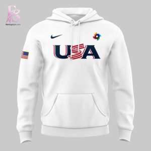 High-quality image of Team USA Baseball uniform 2026 Hoodie 2 with vibrant colors and sharp details.