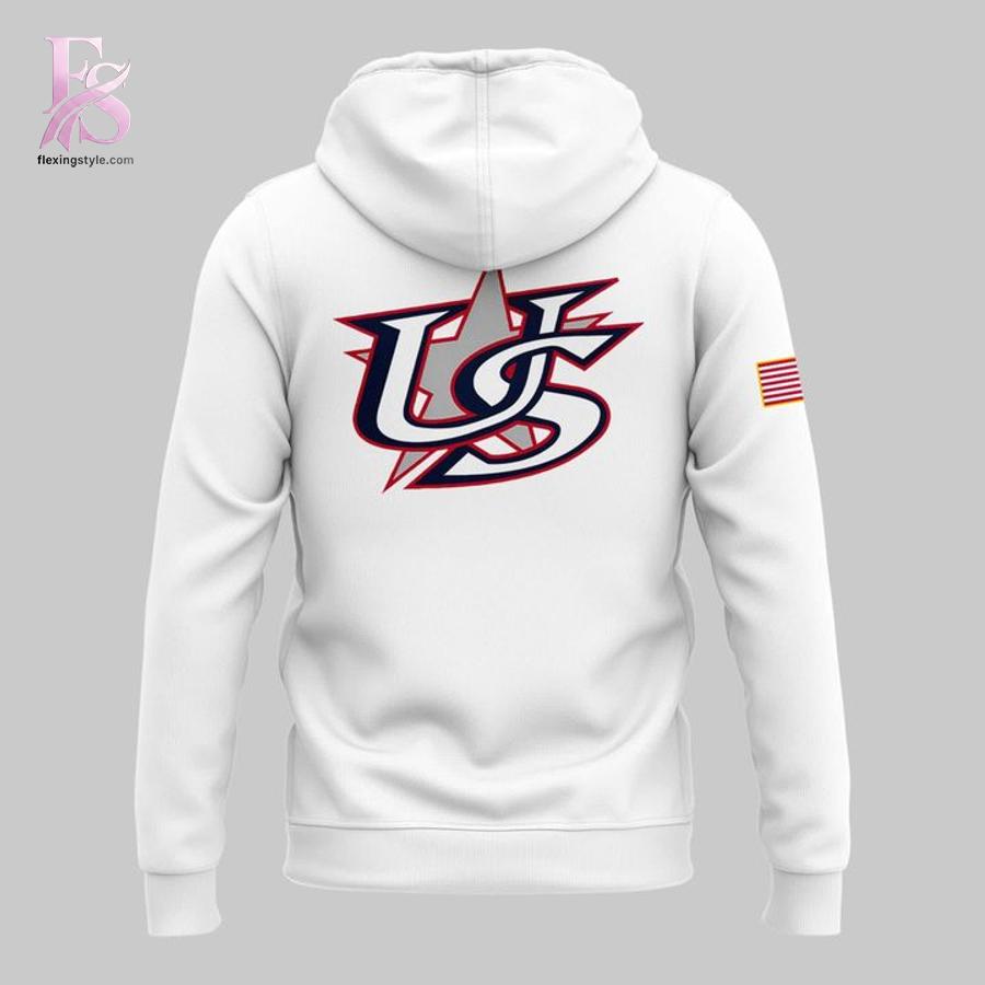 High-quality image of Team USA Baseball uniform 2026 Hoodie 3 with vibrant colors and sharp details.