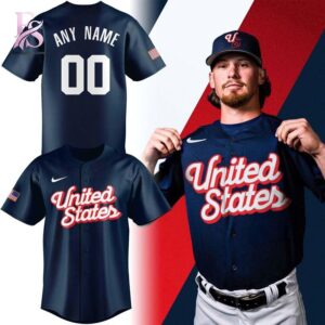 High-quality image of Team USA uniform 2026 Baseball Jersey 1 with vibrant colors and sharp details.