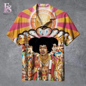 Clear product photo of The Jimi Hendrix Experience Axis Bold as Love Hawaiian Shirt 1 with modern design and everyday appeal.