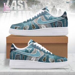 Stylish streetwear outfit featuring modern casual layering in The Last of Us Nike Air Force 1 1 perfect for everyday fashion looks