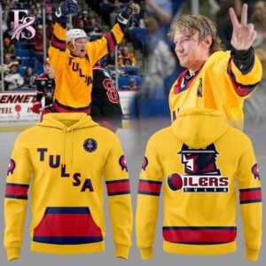 An exclusive team spirit fashion item with vibrant printing and sleek finishing in Tulsa Oilers 918 Collection 25 26 Shirt 2