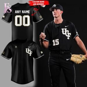 Stylish streetwear outfit featuring modern casual layering in UCF Knights 2026 Baseball Jersey 1 perfect for everyday fashion looks