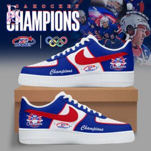Trendy minimalist fashion piece showcased in USA ICE HOCKEY Olympic 2026 Nike Air Force 1 1 1 designed for versatile wardrobe styling