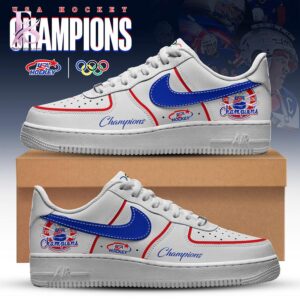 Stylish streetwear outfit featuring modern casual layering in USA ICE HOCKEY Olympic 2026 Nike Air Force 1 1 perfect for everyday fashion looks