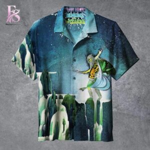 Trendy minimalist fashion piece showcased in Uriah Heep Demons Wizards Hawaiian Shirt 1 designed for versatile wardrobe styling