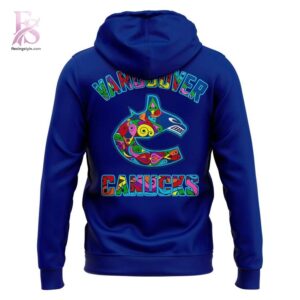 Everyday fashion product image featuring Vancouver Canucks x Pride Night 2026 Hoodie 3.