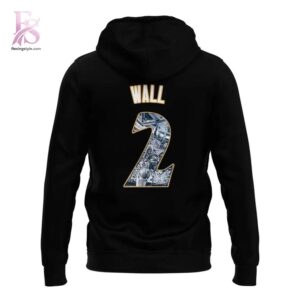 Clear visual showing the style of Washington Wizards John Wall Hoodie 3.