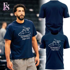 High-quality view of Washington Wizards The Families of Flight 5342 Hoodie 4 featuring a stylish custom design, perfect for everyday wear or street fashion.