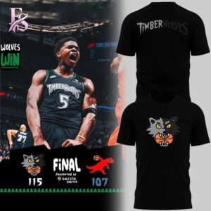 Detailed product image of 2026 Minnesota Timberwolves New Logo Gameday Hoodie 4 with eye-catching style and smooth finish.