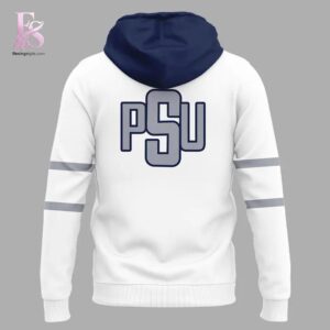 Detailed product image of 2026 Penn State Nittany Lions Hockey White Uniform Hoodie 3 with eye-catching style and smooth finish.