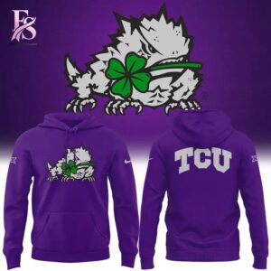 Modern fashion clothing displayed in 2026 TCU Horned Frogs Ireland Hoodie 1, designed for comfort, versatility, and effortless everyday style.