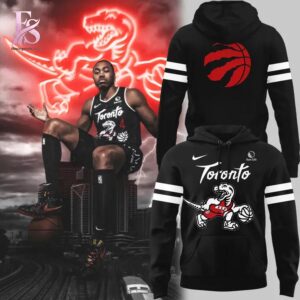 Casual outfit featuring 2026 Toronto Raptors City Edition Hoodie 1 with modern and comfortable design.