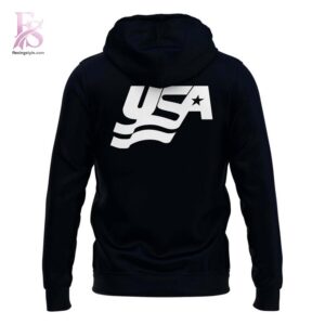 Modern fashion clothing displayed in 2026 USA Hockey Olympic Flag Uniform Hoodie 3, designed for comfort, versatility, and effortless everyday style.