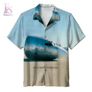 Stylish short-sleeve Hawaiian shirt ideal for summer parties and vacation outfits – A ha Minor Earth Major Sky Hawaiian Shirt 1