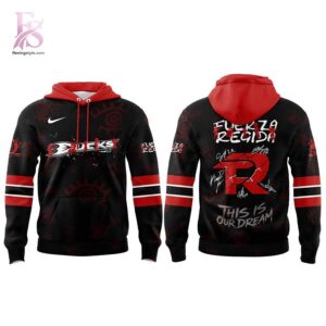Casual outfit featuring Anaheim Ducks Fuerza Regida This is our Dream Stadium Tour 2026 Hoodie 2 with modern and comfortable design.