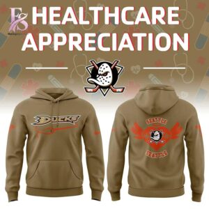 Wear it your way with Anaheim Ducks Healthcare Appreciation Night 2026 Hoodie 1.