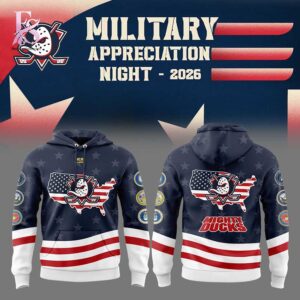 Modern fashion clothing displayed in Anaheim Ducks Military Appreciation 2026 Shirt 2, designed for comfort, versatility, and effortless everyday style.