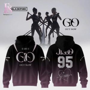 Clear product photo of BLACKPINK GO OUT NOW Jisoo Hoodie 1 showing a stylish design and comfortable everyday look.