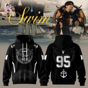 Bring new energy to your look with BTS Swim Arirang Album Hoodie 3.