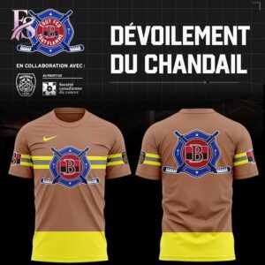 Elegant everyday fashion essential presented in Belleville Senators Fire Safety Service Hoodie 2 suitable for relaxed and smart casual outfits