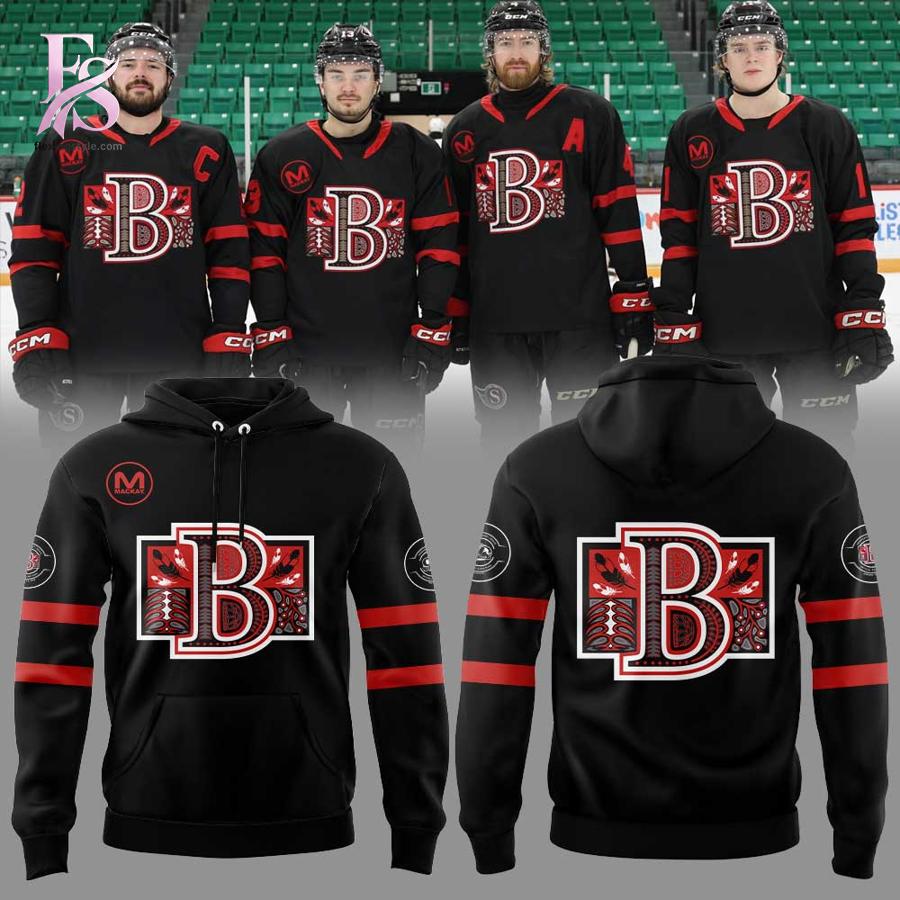 Clear product photo of Belleville Senators Indigenous Community Night 2026 Hoodie 1 showing a stylish design and comfortable everyday look.