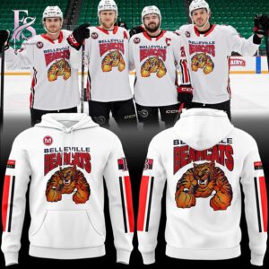Casual outfit featuring Belleville Senators Women in Sports Game Hoodie 1 with modern and comfortable design.
