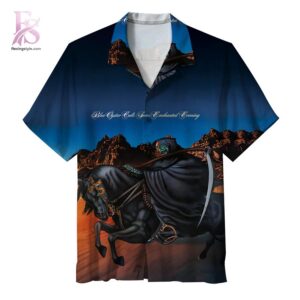 Stylish short-sleeve Hawaiian shirt ideal for summer parties and vacation outfits – Blue Oyster Cult Some Enchanted Evening Hawaiian Shirt 1