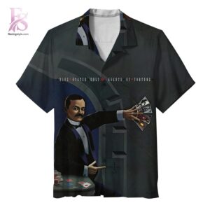 Unisex Hawaiian shirt designed with exotic floral motifs and comfortable relaxed silhouette – Blue Oyster Cult Their lyrics are next level man Hawaiian Shirt 1