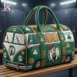 Casual outfit featuring Boston Celtics 2026 Quilted Duffle Bag 1 with modern and comfortable design.
