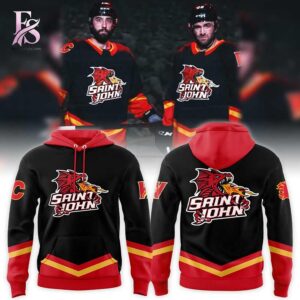 Wear it your way with Calgary Wranglers 25th Anniversary Uniform Hoodie 1.
