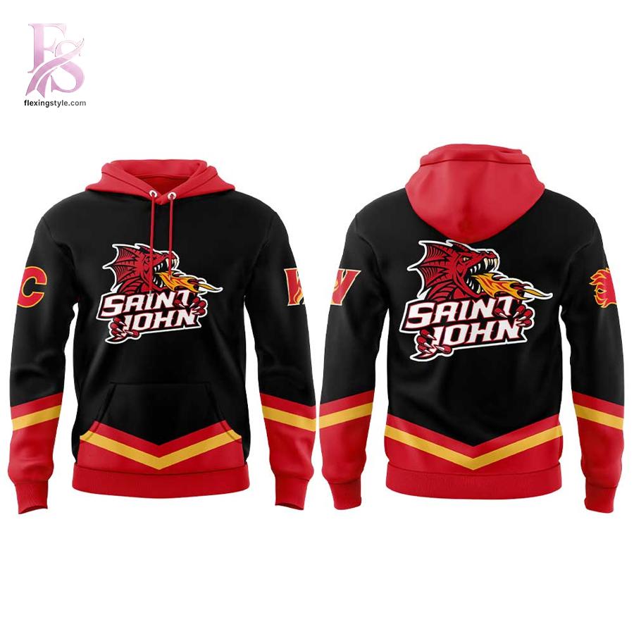 Wear it your way with Calgary Wranglers 25th Anniversary Uniform Hoodie 2.