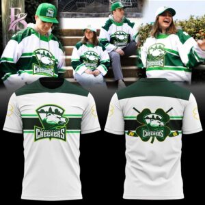 Stylish fashion piece featured in Charlotte Checkers St Patrick s Day 2026 Shirt 1, highlighting modern design, comfortable fabric, and a trendy look perfect for everyday wear.