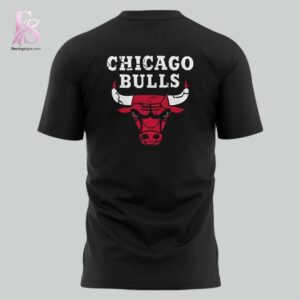 Detailed product image of Chicago Bulls Uniform Tshirt 3 with eye-catching style and smooth finish.