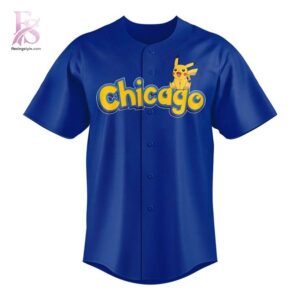 Casual outfit featuring Chicago Cubs x Pok mon 2026 Baseball Jersey 2 with modern and comfortable design.