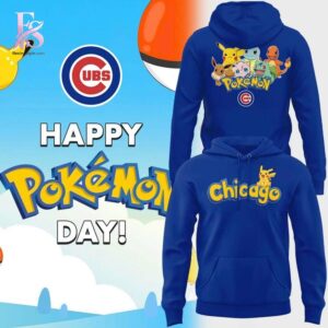 Casual outfit featuring Chicago Cubs x Pok mon 2026 Hoodie 1 with modern and comfortable design.