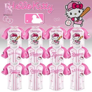 Bring new energy to your look with Choose Your MLB Team x Hello Kitty 2026 Jersey 1.