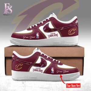 Bring new energy to your look with Cleveland Cavaliers 2026 Air Force Shoes 1.