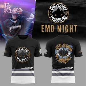 Modern fashion clothing displayed in Cleveland Monsters Emo Night 2026 Shirt 1, designed for comfort, versatility, and effortless everyday style.