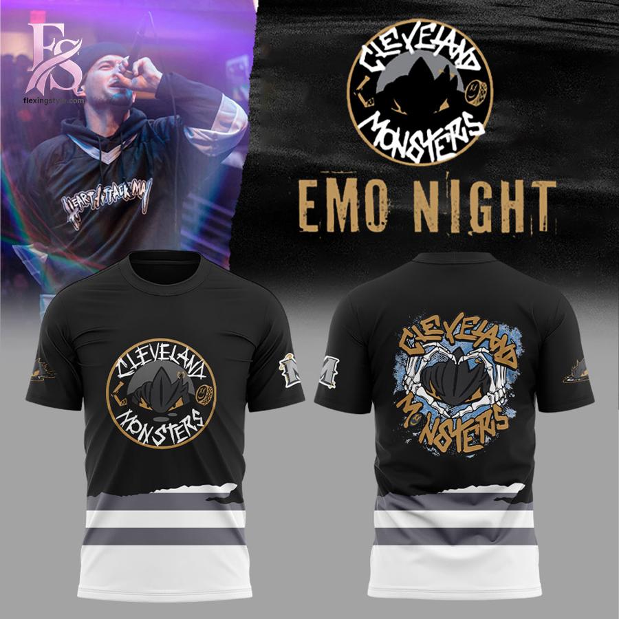 Modern fashion clothing displayed in Cleveland Monsters Emo Night 2026 Shirt 1, designed for comfort, versatility, and effortless everyday style.