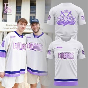 Modern fashion clothing displayed in Coachella Valley Firebirds Cancer Awareness Night 2026 Shirt 1, designed for comfort, versatility, and effortless everyday style.