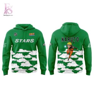 Casual outfit featuring Dallas Stars NARUTO Night 2026 Hoodie 2 with modern and comfortable design.