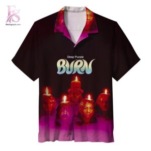 High-quality Deep Purple Burn Album Hawaiian Shirt 1 Hawaiian shirt
